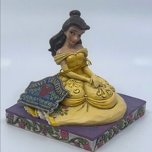 Jim shore Disney Traditions Belle Figurine Be Kind No Box